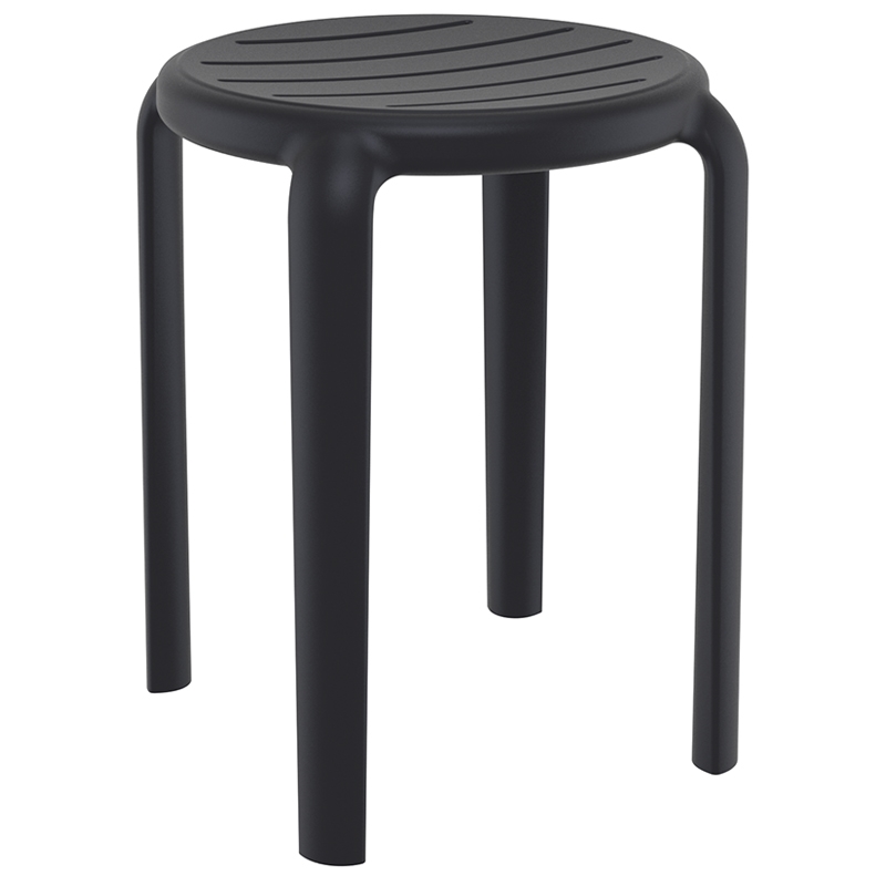 SIESTA TOM 45εκ. ΣΚΑΜΠΟ BLACK ΠΟΛ/ΝΙΟΥ 34X34X45εκ.20.0779 SIESTA TOM 45εκ. ΣΚΑΜΠΟ BLACK ΠΟΛ/ΝΙΟΥ 34X34X45εκ.20.0779