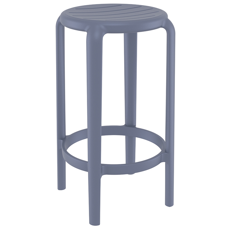 SIESTA TOM 65εκ. ΣΚΑΜΠΟ DARK GREY ΠΟΛ/ΝΙΟΥ 36X36X65εκ.20.0787 SIESTA TOM 65εκ. ΣΚΑΜΠΟ DARK GREY ΠΟΛ/ΝΙΟΥ 36X36X65εκ.20.0787