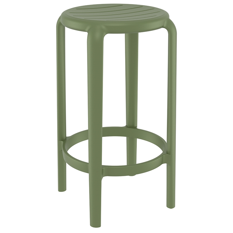 SIESTA TOM 65εκ. ΣΚΑΜΠΟ OLIVE GREEN ΠΟΛ/ΝΙΟΥ 36X36X65εκ.20.0789 SIESTA TOM 65εκ. ΣΚΑΜΠΟ OLIVE GREEN ΠΟΛ/ΝΙΟΥ 36X36X65εκ.20.0789