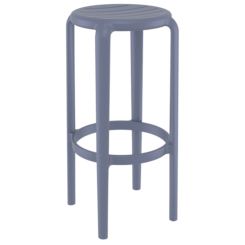 SIESTA TOM 75εκ. ΣΚΑΜΠΟ DARK GREY ΠΟΛ/ΝΙΟΥ 36X36X75εκ.20.0794 SIESTA TOM 75εκ. ΣΚΑΜΠΟ DARK GREY ΠΟΛ/ΝΙΟΥ 36X36X75εκ.20.0794