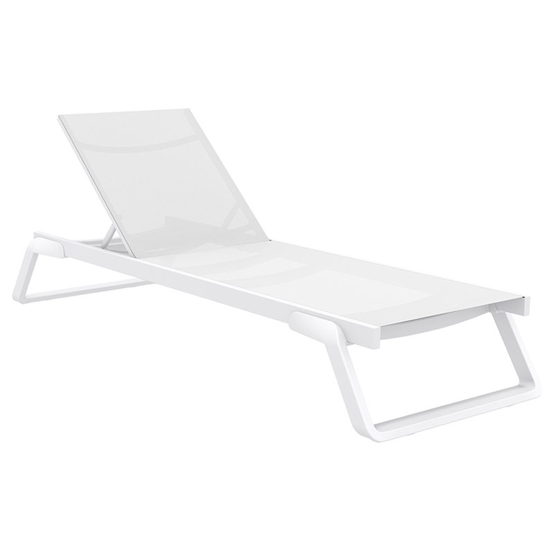 SIESTA TROPIC ΞΑΠΛΩΣΤΡΑ WHITE/WHITE ΑΛΟΥΜ-ΠΟΛ/ΝΙΟΥ 210X72X31εκ.20.0686 SIESTA TROPIC ΞΑΠΛΩΣΤΡΑ WHITE/WHITE ΑΛΟΥΜ-ΠΟΛ/ΝΙΟΥ 210X72X31εκ.20.0686