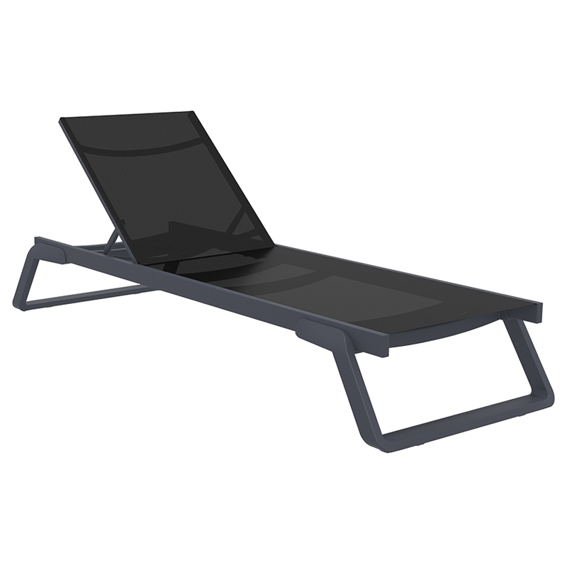 SIESTA TROPIC ΞΑΠΛΩΣΤΡΑ DARK GREY/BLACK ΑΛΟΥΜ-ΠΟΛ/ΝΙΟΥ 210X72X31εκ.20.0689 SIESTA TROPIC ΞΑΠΛΩΣΤΡΑ DARK GREY/BLACK ΑΛΟΥΜ-ΠΟΛ/ΝΙΟΥ 210X72X31εκ.20.0689