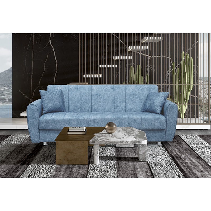 ZITA PLUS ELVA BLUE GREY ΥΦΑΣΜΑ 3ΘΕΣΙΟΣ ΚΑΝΑΠΕΣ/ΚΡΕΒΑΤΙ ΜΕ ΑΠΟΘ.ΧΩΡΟ 210X80εκ. 210Χ80Χ75εκ. ΚΡΕΒ.180Χ10040.0119 ZITA PLUS ELVA BLUE GREY ΥΦΑΣΜΑ 3ΘΕΣΙΟΣ ΚΑΝΑΠΕΣ/ΚΡΕΒΑΤΙ ΜΕ ΑΠΟΘ.ΧΩΡΟ 210X80εκ. 210Χ80Χ75εκ. ΚΡΕΒ.180Χ10040.0119