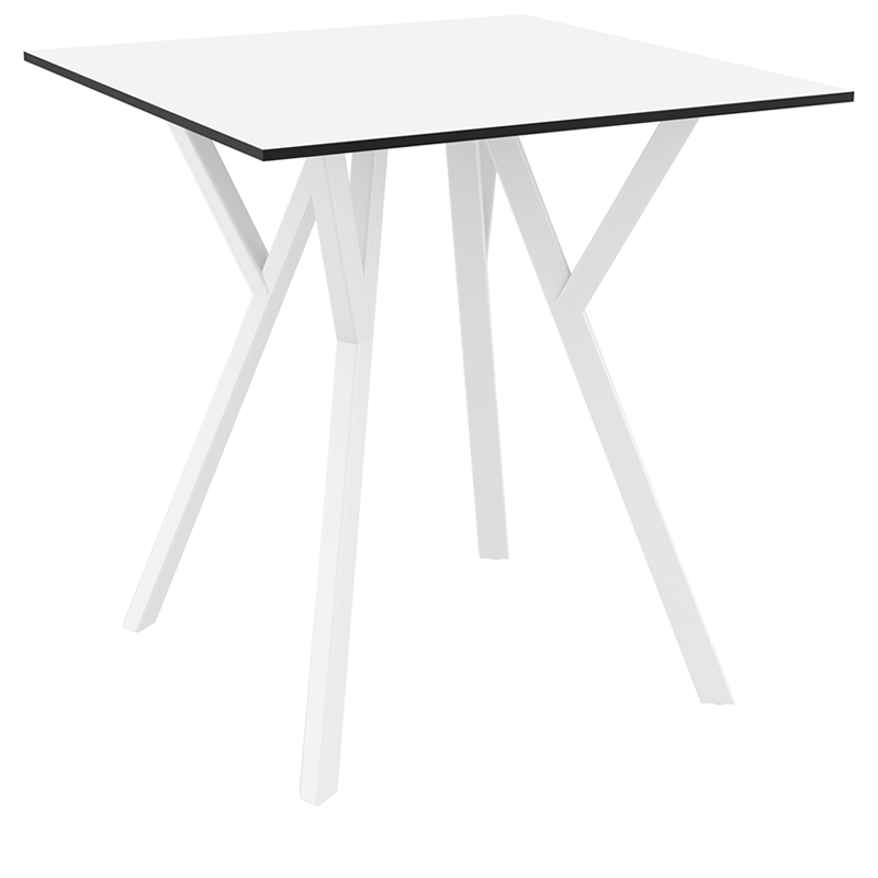 SIESTA MAX ΤΡΑΠΕΖΙ 70Χ70Χ74εκ. WHITE LAMINATE 12mm 70Χ70Χ74εκ.20.0822 SIESTA MAX ΤΡΑΠΕΖΙ 70Χ70Χ74εκ. WHITE LAMINATE 12mm 70Χ70Χ74εκ.20.0822