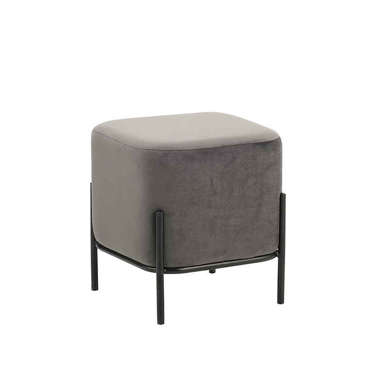 ZITA PLUS BELLA/S ΣΚΑΜΠΟ GREY VELVET ΥΦΑΣΜΑ 36X36Χ38εκ. 36X36Χ38εκ.40.0143 ZITA PLUS BELLA/S ΣΚΑΜΠΟ GREY VELVET ΥΦΑΣΜΑ 36X36Χ38εκ. 36X36Χ38εκ.40.0143