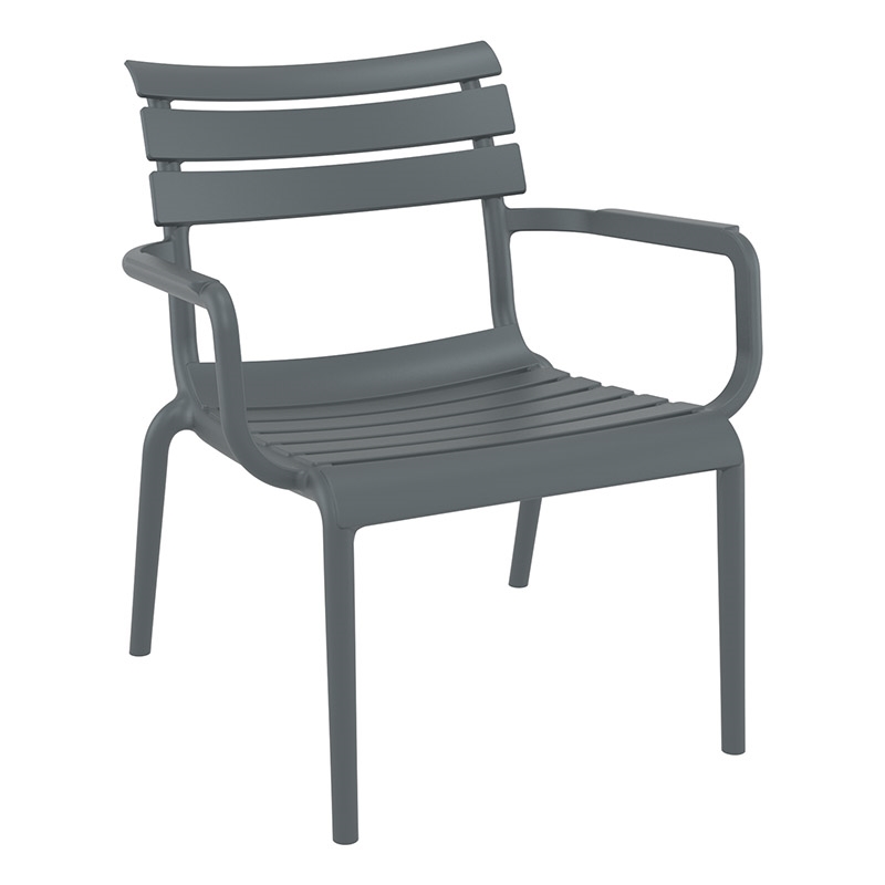 SIESTA PARIS LOUNGE DARK GREY ΠΟΛ/ΝΑ ΠΟΛ/ΝΙΟΥ 68X70X40/76εκ.20.0493 SIESTA PARIS LOUNGE DARK GREY ΠΟΛ/ΝΑ ΠΟΛ/ΝΙΟΥ 68X70X40/76εκ.20.0493