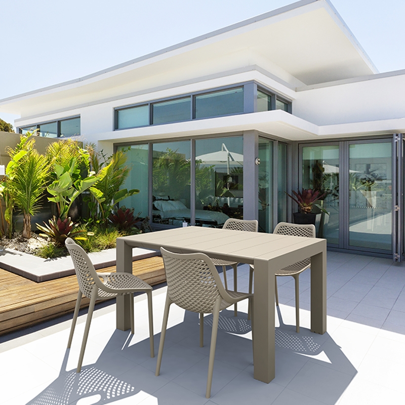 SIESTA Σετ Τραπεζαρίας 5τμχ Vegas Air Taupe 100X100/140Χ75εκ. 20.9996 SIESTA Σετ Τραπεζαρίας 5τμχ Vegas Air Taupe 100X100/140Χ75εκ. 20.9996