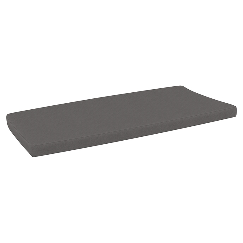 SIESTA PARIS ΜΑΞΙΛΑΡΙ ΚΑΝΑΠΕ 100Χ50Χ5εκ. DARK GREY 100Χ50Χ5εκ.20.0538