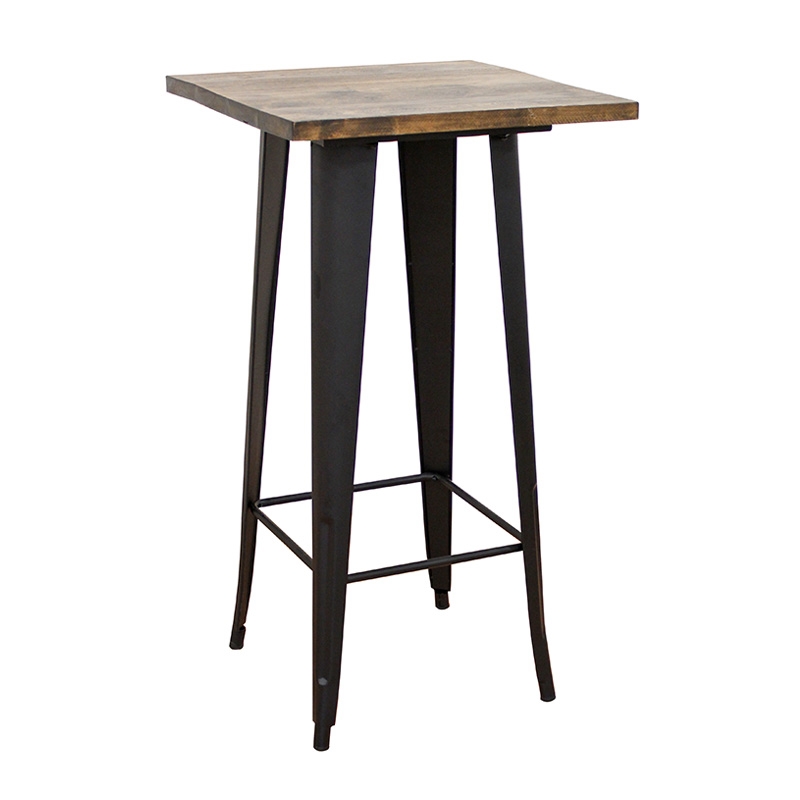 ZITA PLUS TEXAS ΜΠΑΡ ΜΑΥΡΟ ΜΑΤ ΤΡΑΠ. 60Χ60Χ106εκ.WOOD TOP 60Χ60Χ106εκ.24.0219 ZITA PLUS TEXAS ΜΠΑΡ ΜΑΥΡΟ ΜΑΤ ΤΡΑΠ. 60Χ60Χ106εκ.WOOD TOP 60Χ60Χ106εκ.24.0219