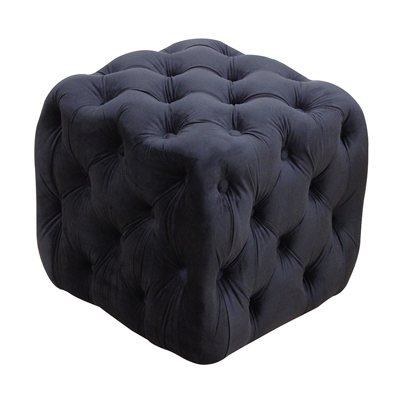 ZITA PLUS ASTRA ΣΚΑΜΠΟ BLACK VELVET ΥΦΑΣΜΑ 45X45Χ45εκ. 45X45Χ45εκ.40.0161