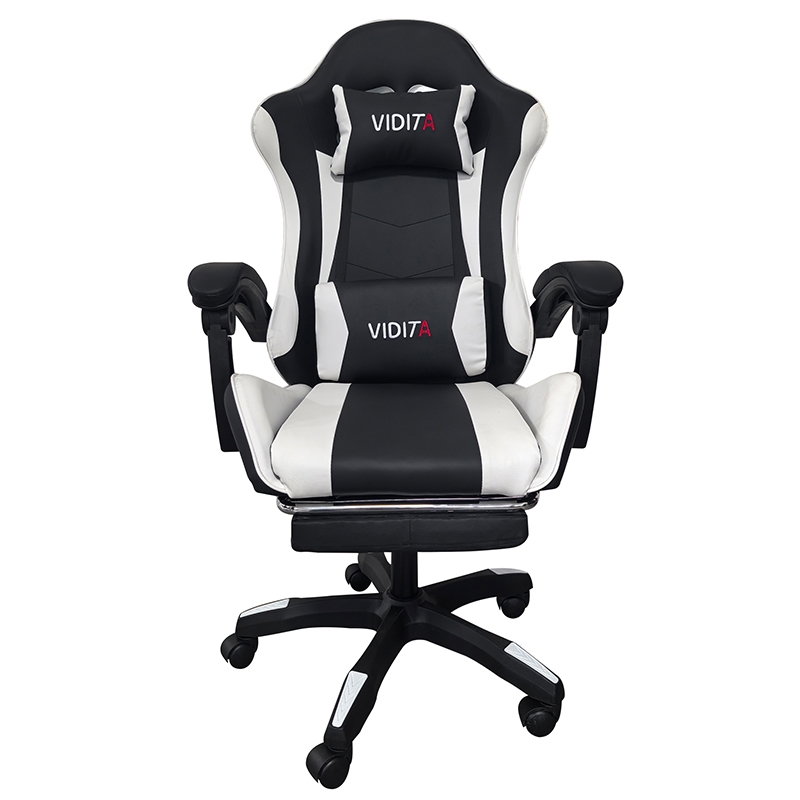 ZITA PLUS A6060 ΜΑΥΡΟ/ΛΕΥΚΟ ΠΟΛΥΘΡΟΝΑ GAMING/ΜΕ ΥΠΟΠΟΔΙΟ 64X62X113-121εκ.01.0291 ZITA PLUS A6060 ΜΑΥΡΟ/ΛΕΥΚΟ ΠΟΛΥΘΡΟΝΑ GAMING/ΜΕ ΥΠΟΠΟΔΙΟ 64X62X113-121εκ.01.0291