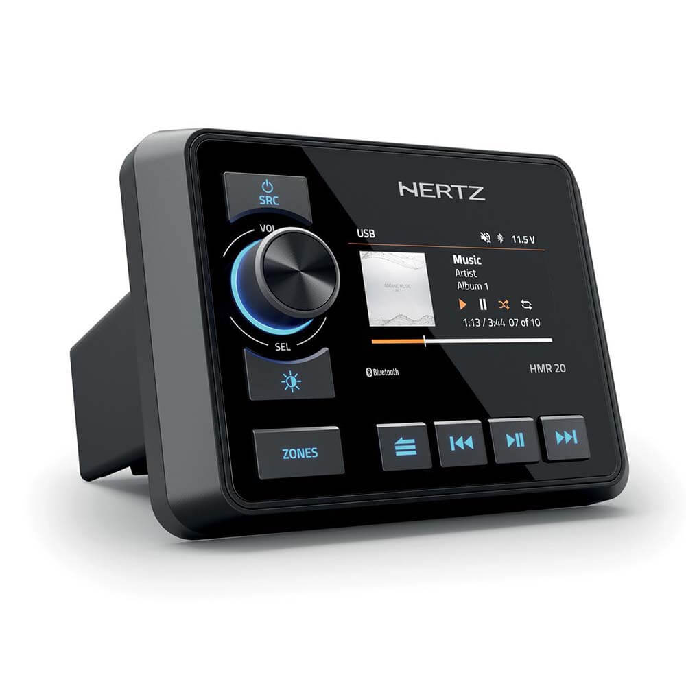 Hertz HMR 20 - Αδιάβροχη πηγή με έγχρωμη οθόνη 3” 200W FOUR-22420