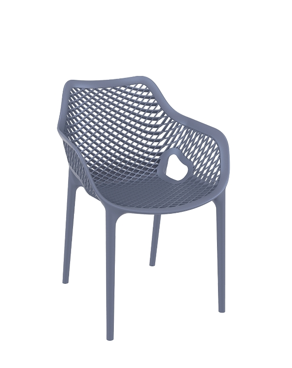 Siesta Air/P* Armchair Dark Grey PL metax-01-00-0073 διάστ.60.0000 x 57.0000 x 81.0000 Siesta Air/P* Armchair Dark Grey PL metax-01-00-0073 διάστ.60.0000 x 57.0000 x 81.0000