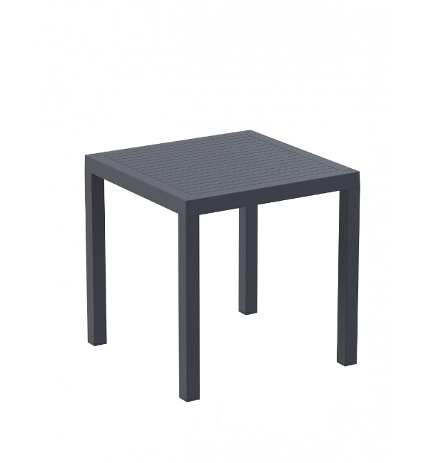 Siesta   Ares/T80x80cm* Table Dark Grey PL  metax-01-00-0359 διάστ.80.0000 x 80.0000 x 75.0000