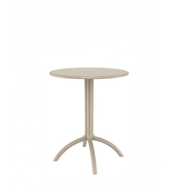 Siesta Octopus R60* Table Taupe PL metax-01-00-0647 διάστ.60.0000 x 60.0000 x 75.0000 Siesta Octopus R60* Table Taupe PL metax-01-00-0647 διάστ.60.0000 x 60.0000 x 75.0000