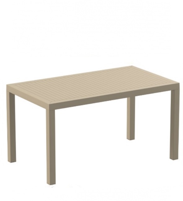 Siesta Ares/T140x80cm* Table Taupe PL metax-01-00-0827 διάστ.80.0000 x 140.0000 x 75.0000 Siesta Ares/T140x80cm* Table Taupe PL metax-01-00-0827 διάστ.80.0000 x 140.0000 x 75.0000