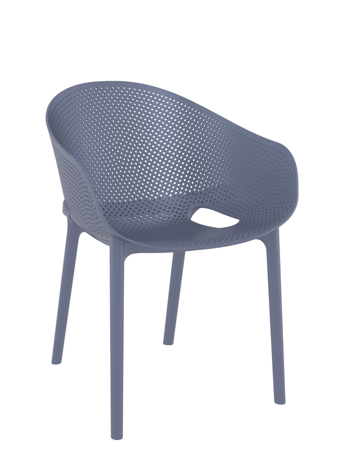 Siesta Sky Pro* Armchair Dark Grey metax-01-00-2530 διάστ.60.0000 x 54.0000 x 81.0000 Siesta Sky Pro* Armchair Dark Grey metax-01-00-2530 διάστ.60.0000 x 54.0000 x 81.0000