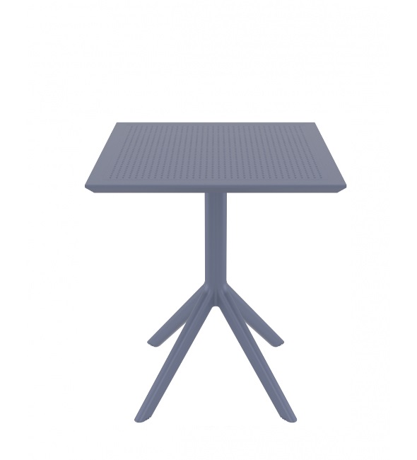 Siesta Sky/T80x80cm* Table Dark Grey PL metax-01-00-2610 διάστ.80.0000 x 80.0000 x 74.0000 Siesta Sky/T80x80cm* Table Dark Grey PL metax-01-00-2610 διάστ.80.0000 x 80.0000 x 74.0000