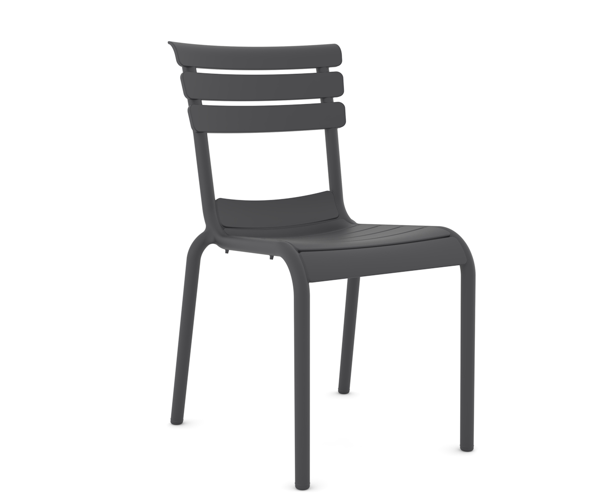 Hera/PL* Resin Chair Anthracite  metax-01-00-2720 διάστ.58.0000 x 48.0000 x 84.0000