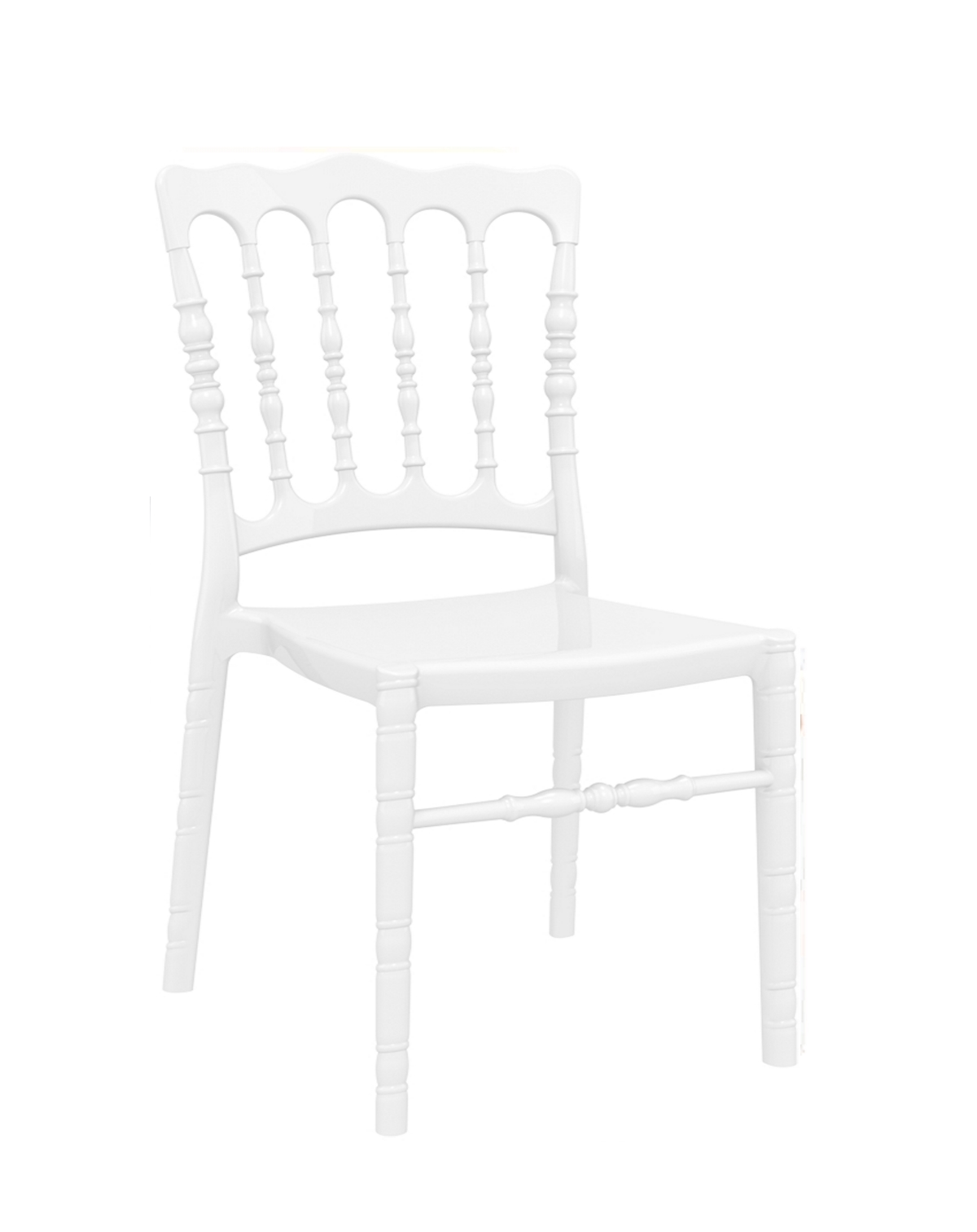 Siesta   Opera* Chair Glossy White  metax-01-00-2727 διάστ.52.0000 x 45.0000 x 92.0000