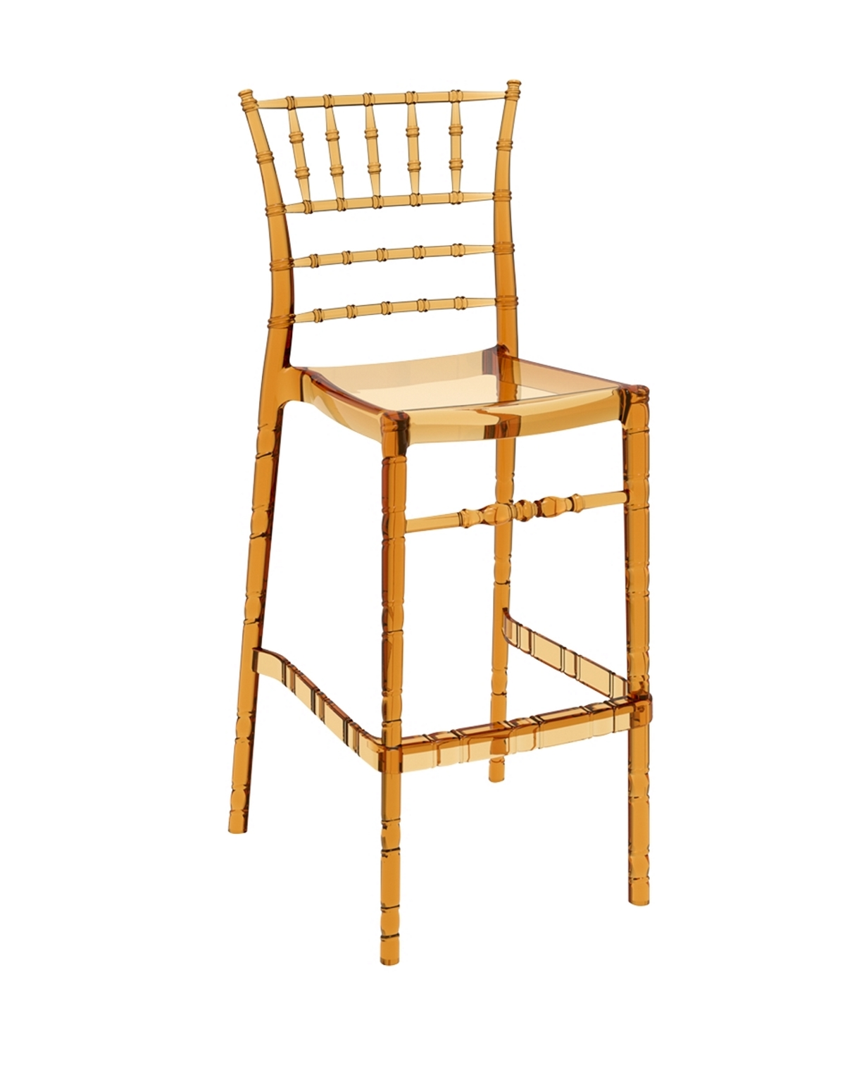 Siesta   Chiavari/ST-S* Barstool Transparent Gold  metax-01-00-2735 διάστ.52.0000 x 48.0000 x 113.0000
