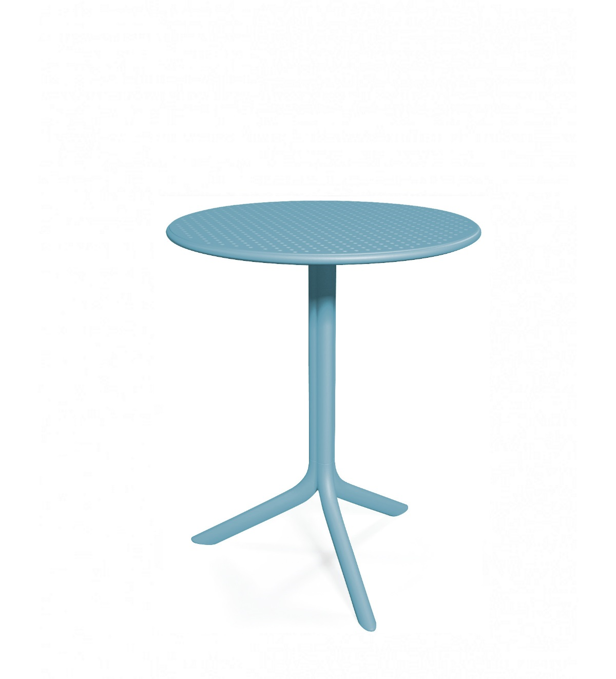 Nardi   Step R60cm* Table Light Blue  metax-01-00-2747 διάστ.60.0000 x 60.0000 x 76.5000