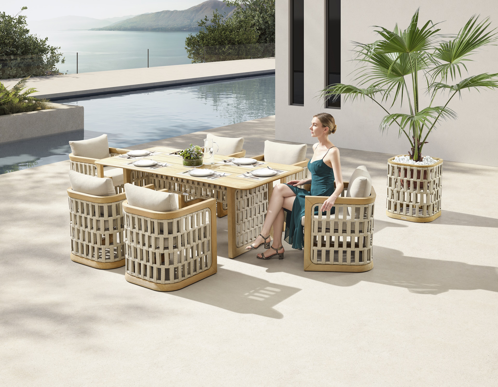 Higold Riva/D7 Dining Set metax-01-00-2841 διάστ.0.0000 x 0.0000 x 0.0000 Higold Riva/D7 Dining Set metax-01-00-2841 διάστ.0.0000 x 0.0000 x 0.0000