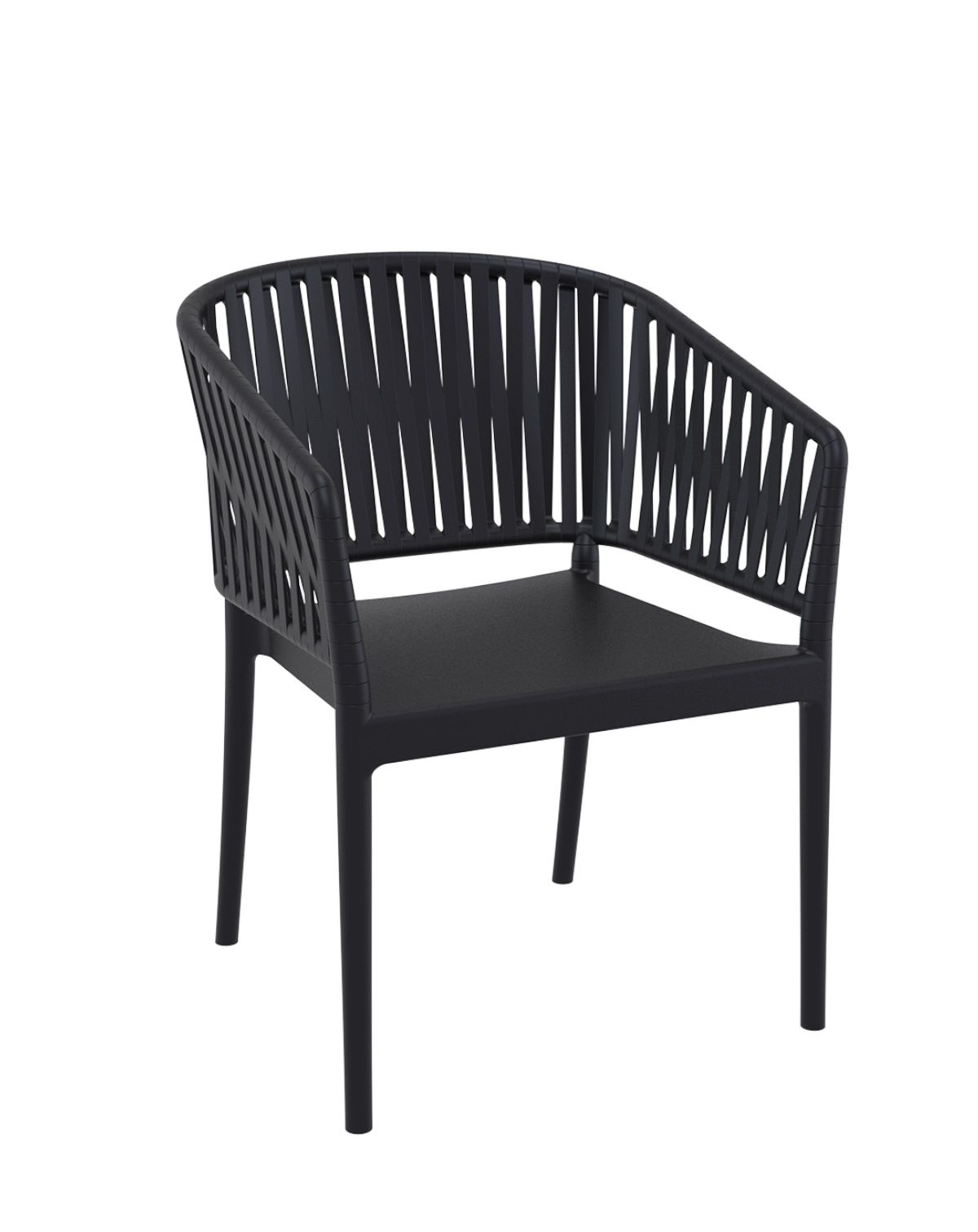 Siesta Portofino/P* Armchair Black metax-01-00-2909 διάστ.58.0000 x 58.0000 x 80.0000 Siesta Portofino/P* Armchair Black metax-01-00-2909 διάστ.58.0000 x 58.0000 x 80.0000
