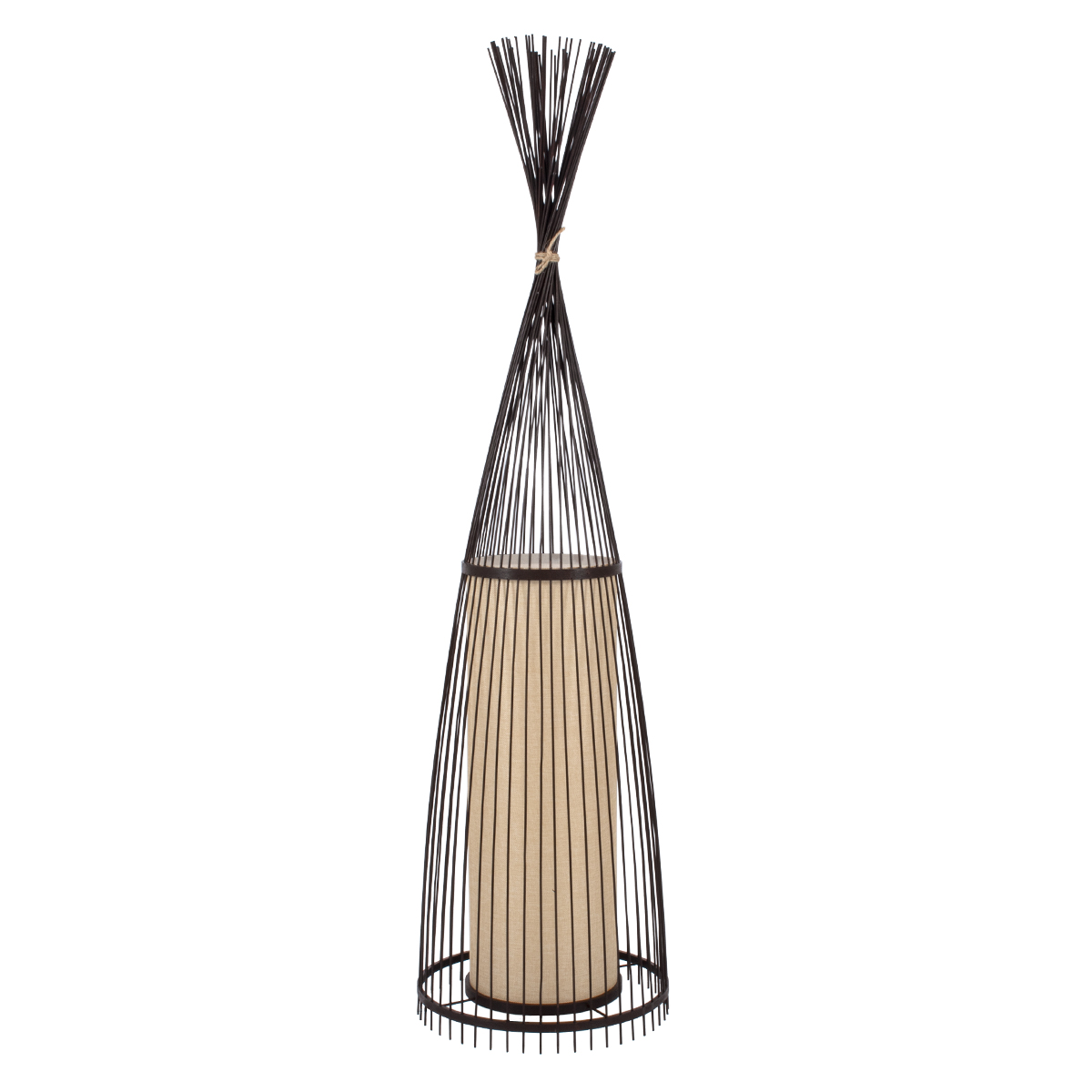 01756 GloboStar® AZORES 01756 Boho Επιδαπέδιο Φωτιστικό Μονόφωτο 1 x E27 IP20 Καφέ & Μπεζ Ξύλο – Μ40 x Π40 x Υ150cm 01756 GloboStar® AZORES 01756 Boho Επιδαπέδιο Φωτιστικό Μονόφωτο 1 x E27 IP20 Καφέ & Μπεζ Ξύλο – Μ40 x Π40 x Υ150cm