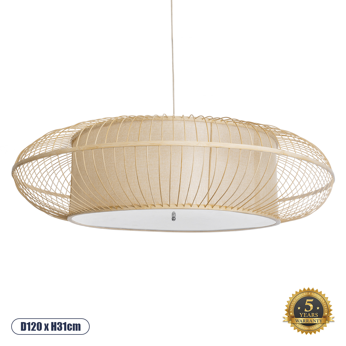 01782 GloboStar® HIBISCUS 01782 Boho Κρεμαστό Φωτιστικό Πλέγμα Τρίφωτο 3 x E27 IP20 Μπεζ Ξύλο – Μ120 x Π120 x Y31cm 01782 GloboStar® HIBISCUS 01782 Boho Κρεμαστό Φωτιστικό Πλέγμα Τρίφωτο 3 x E27 IP20 Μπεζ Ξύλο – Μ120 x Π120 x Y31cm