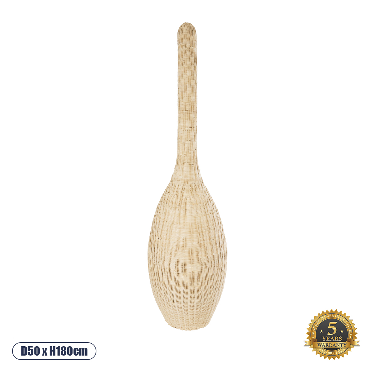 01846 GloboStar® PARADIS 01846 Boho Επιδαπέδιο Φωτιστικό Μονόφωτο 1 x E27 IP20 Μπεζ Ξύλο – Μ50 x Π50 x Υ180cm 01846 GloboStar® PARADIS 01846 Boho Επιδαπέδιο Φωτιστικό Μονόφωτο 1 x E27 IP20 Μπεζ Ξύλο – Μ50 x Π50 x Υ180cm