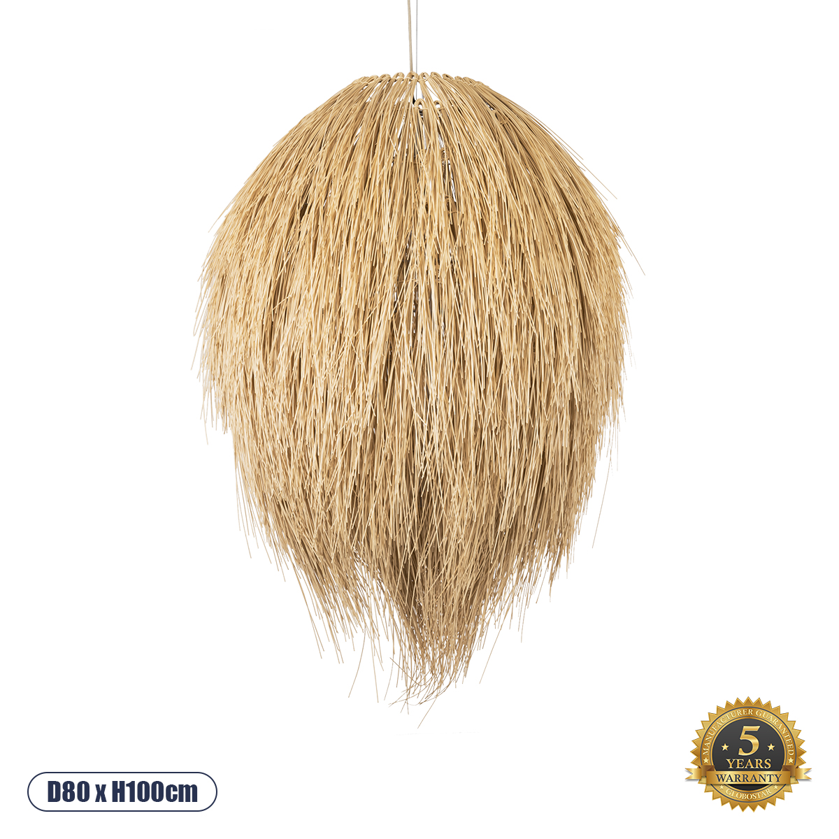 01913 GloboStar® ARCHIPELAGO 01913 Boho Κρεμαστό Φωτιστικό Πλέγμα Μονόφωτο 1 x E27 IP20 Μπεζ Ξύλο – Μ80 x Π80 x Υ100cm 01913 GloboStar® ARCHIPELAGO 01913 Boho Κρεμαστό Φωτιστικό Πλέγμα Μονόφωτο 1 x E27 IP20 Μπεζ Ξύλο – Μ80 x Π80 x Υ100cm