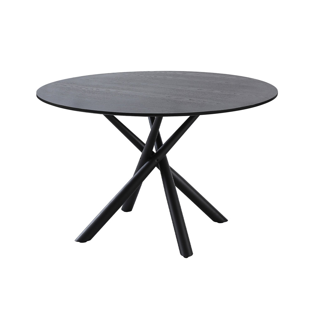 Liberta KIMONO ΤΡΑΠΕΖΙ ΜΑΥΡΟ 120x120xH75cm 120x120xH75cm 02-0586