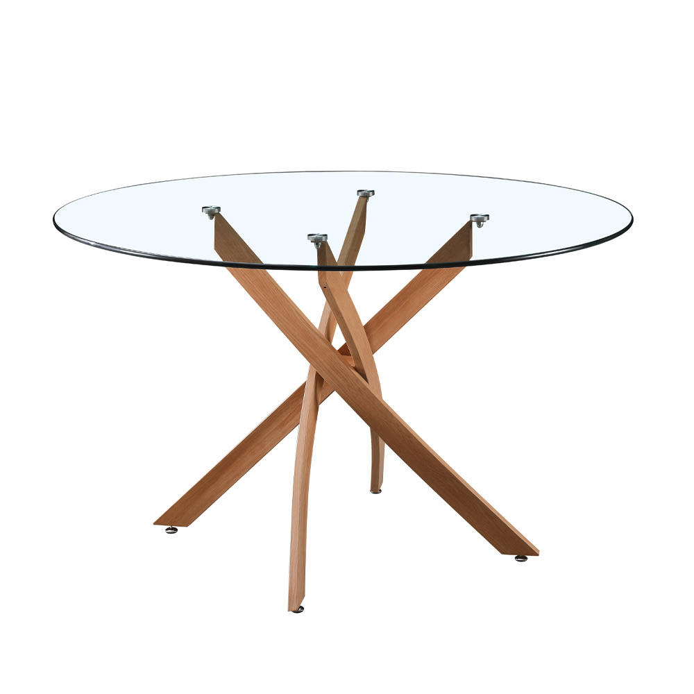 Liberta ETERNO ΤΡΑΠΕΖΙ ΔΙΑΦΑΝΟ 120x120xH75cm 120x120xH75cm 02-0657 Liberta ETERNO ΤΡΑΠΕΖΙ ΔΙΑΦΑΝΟ 120x120xH75cm 120x120xH75cm 02-0657
