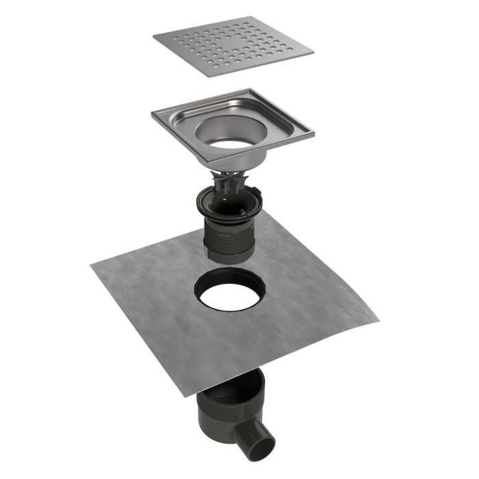 Easy Drain ΣΙΦΟΝΙ AQUA QUATTRO ΜΕ ΕΞΟΔΟ Ø40 ΚΑΙ ΣΧΑΡΑ 10x10cm EASY DRAIN KANEL-497.070042 Easy Drain ΣΙΦΟΝΙ AQUA QUATTRO ΜΕ ΕΞΟΔΟ Ø40 ΚΑΙ ΣΧΑΡΑ 10x10cm EASY DRAIN KANEL-497.070042