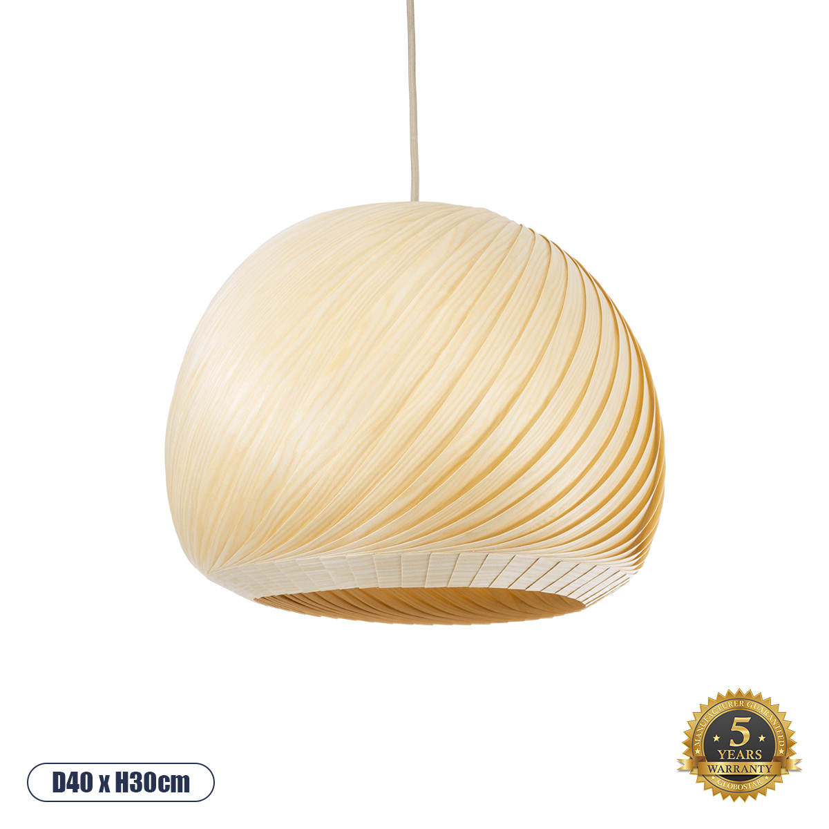 02242 GloboStar® KAILANI 02242 Boho Κρεμαστό Φωτιστικό Καμπάνα Μονόφωτο 1 x E27 IP20 Μπεζ Ξύλο – Μ40 x Π40 x Υ30cm 02242 GloboStar® KAILANI 02242 Boho Κρεμαστό Φωτιστικό Καμπάνα Μονόφωτο 1 x E27 IP20 Μπεζ Ξύλο – Μ40 x Π40 x Υ30cm