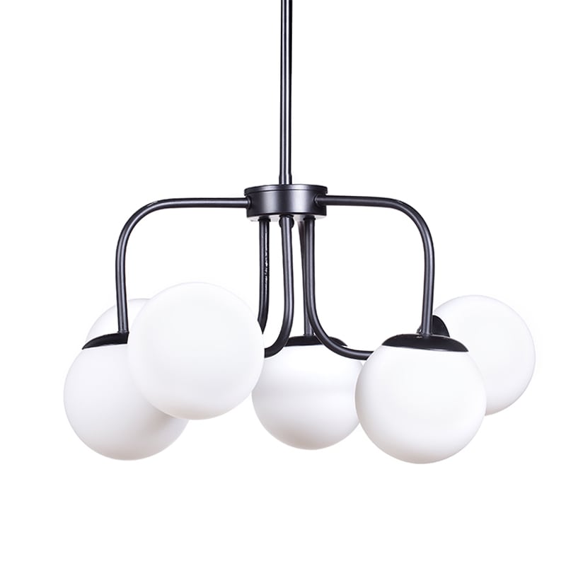 Artekko Babylon Μεταλλικό Φωτιστικό Οροφής με 6 Λαμπτήρες (E14) Artekko 023-3172