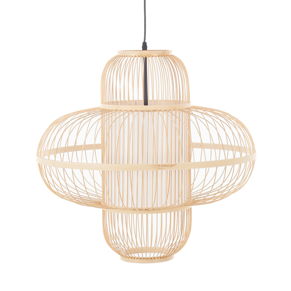 Artekko Bamboo Μονόφωτο Φωτιστικό Οροφής (Ε27) Φυσική Απόχρωση Artekko 023-3359