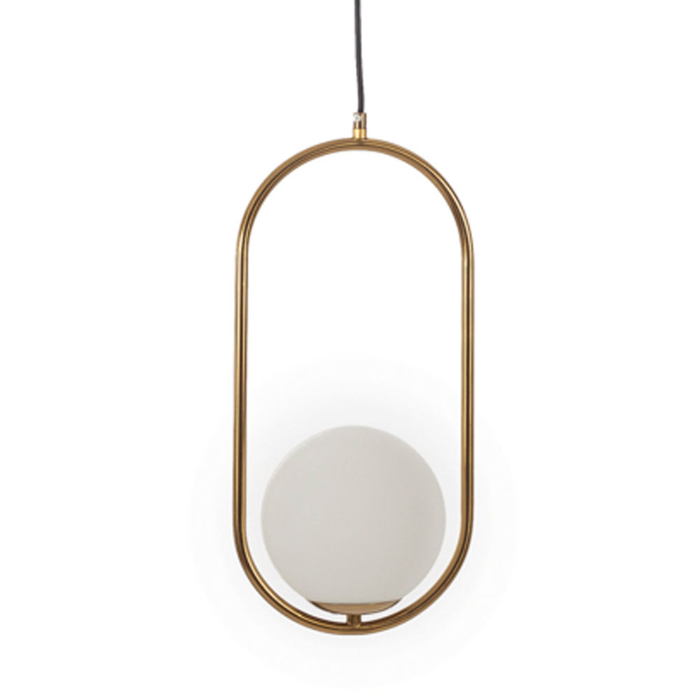 Artekko Iron Φωτιστικό Οροφής Μονόφωτο (Ε27) Μεταλλικό Χρυσό (20x15x45)cm Artekko 023-3364