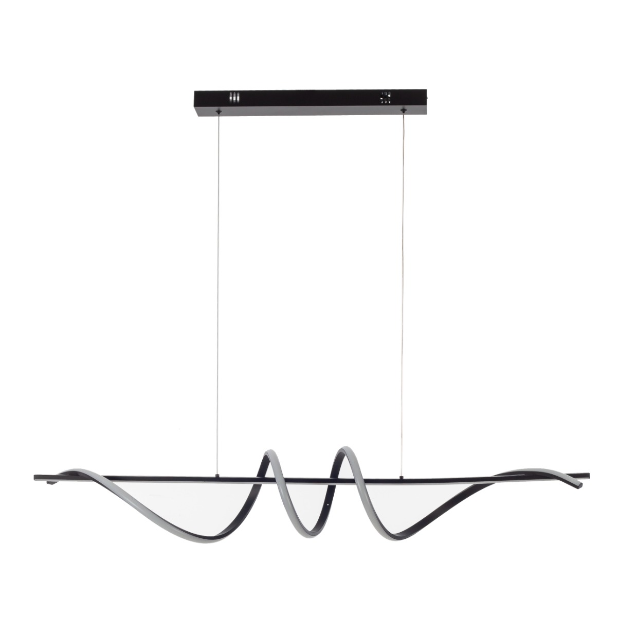 Artekko Aluminum Φωτιστικό Οροφής LED Μαύρο (120x30x30)cm 8w 3000K Artekko 023-3374