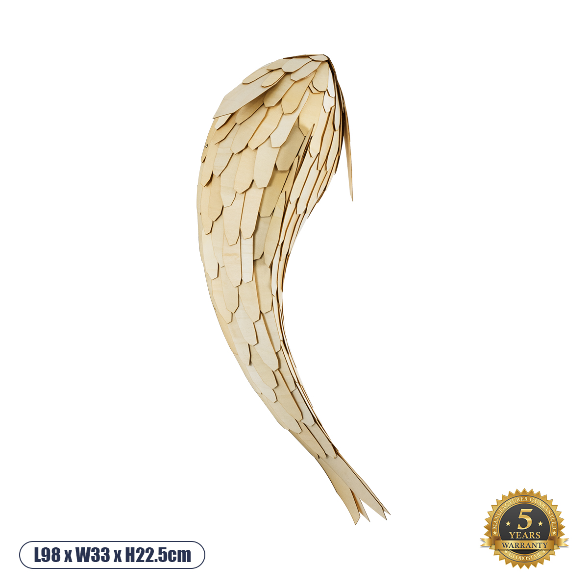 02359 GloboStar® GOURAMI 02359 Boho Επιτοίχιο Φωτιστικό Απλίκα Μονόφωτο 1 x E27 IP20 Μπεζ Ξύλο – Μ98 x Π33 x Υ22.5cm 02359 GloboStar® GOURAMI 02359 Boho Επιτοίχιο Φωτιστικό Απλίκα Μονόφωτο 1 x E27 IP20 Μπεζ Ξύλο – Μ98 x Π33 x Υ22.5cm