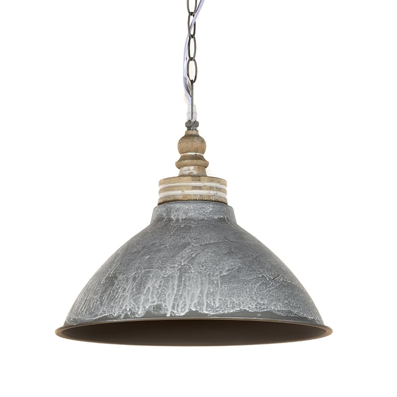 Artekko Dome Μεταλλική Γκρι Φωτιστικό Οροφής (E27) Artekko 027-5004