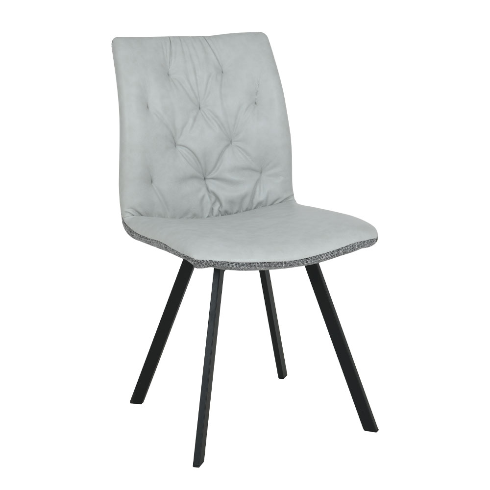 Liberta DUE FACCE ΚΑΡΕΚΛΑ CREAM ΓΚΡΙ 60x46xH88cm 60x46xH88cm 03-1015