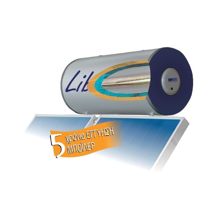 Rivo ΜΠΟΪΛΕΡ ΗΛΙΑΚΟΥ ΘΕΡΜΟΣΙΦΩΝΑ SL200 ΤΡΙΠΛΗΣ ΕΝΕΡΓΕΙΑΣ GLASS LIBERTY KANEL-44.9.ΒΗ2003/Ν