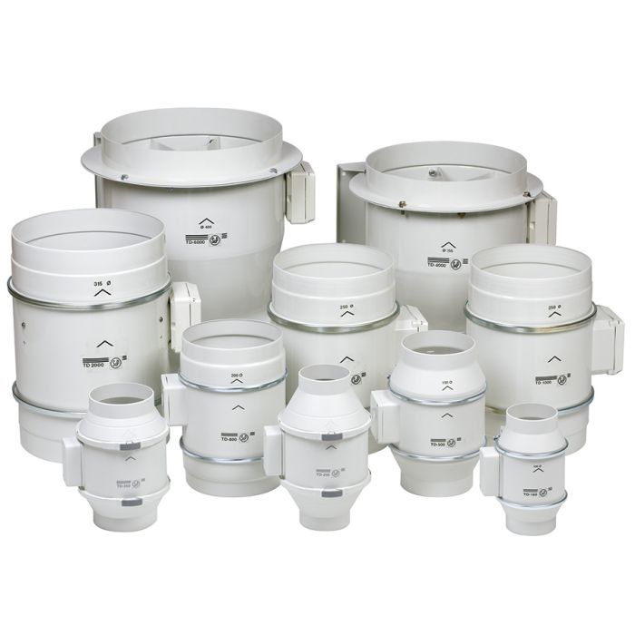 Soler & Palau ΕΞΑΕΡΙΣΤΗΡΑΣ ΕΣΩΤ 2 ΤΑΧΥΤ. TD500/160 KANEL-280.TD500/160