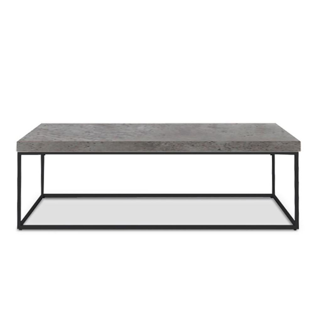 EDRA COFFEE TABLE CEMENT ΑΝΟΙΧΤΟ ΜΑΥΡΟ 119x59xH40cm 04-0275 EDRA COFFEE TABLE CEMENT ΑΝΟΙΧΤΟ ΜΑΥΡΟ 119x59xH40cm 04-0275