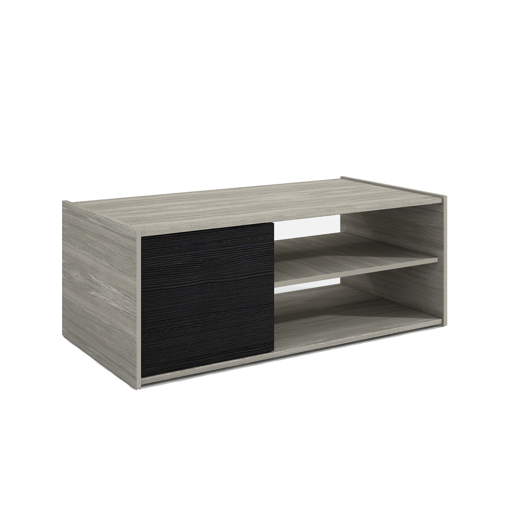 LA VIE COFFEE TABLE ΓΚΡΙ OAK BLACK OAK 110x55xH42cm 04-0386 LA VIE COFFEE TABLE ΓΚΡΙ OAK BLACK OAK 110x55xH42cm 04-0386