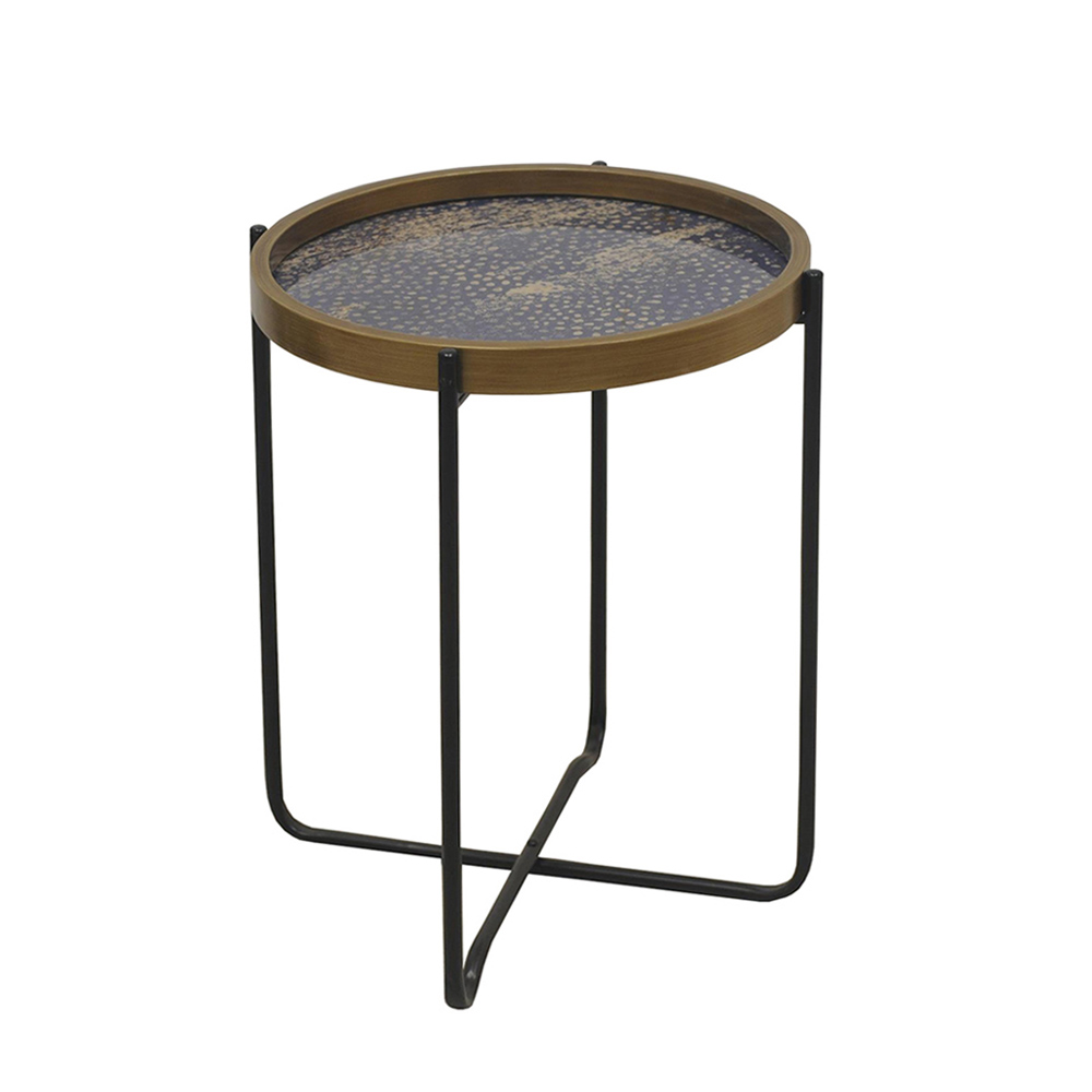 BIG FISH SIDE TABLE ΠΟΛΥΧΡΩΜΟ ΜΕ PATTERN ΜΑΥΡΟ D40xH57,5cm 04-0433 BIG FISH SIDE TABLE ΠΟΛΥΧΡΩΜΟ ΜΕ PATTERN ΜΑΥΡΟ D40xH57,5cm 04-0433