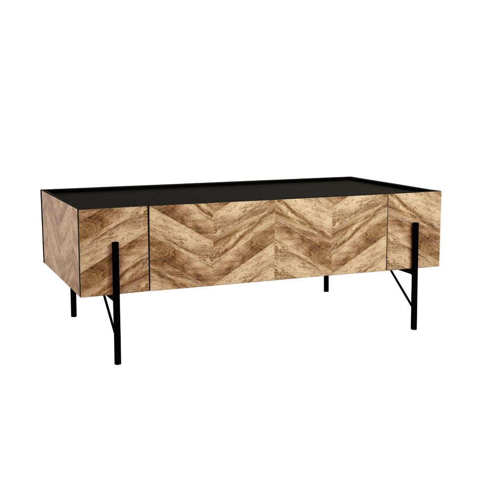 Liberta PARKE COFFEE TABLE ΜΑΥΡΟ ΦΥΣΙΚΟ ΜΕ PATTERN ΜΑΥΡΟ 120x63xH45cm 120x63xH45cm 04-0513 Liberta PARKE COFFEE TABLE ΜΑΥΡΟ ΦΥΣΙΚΟ ΜΕ PATTERN ΜΑΥΡΟ 120x63xH45cm 120x63xH45cm 04-0513