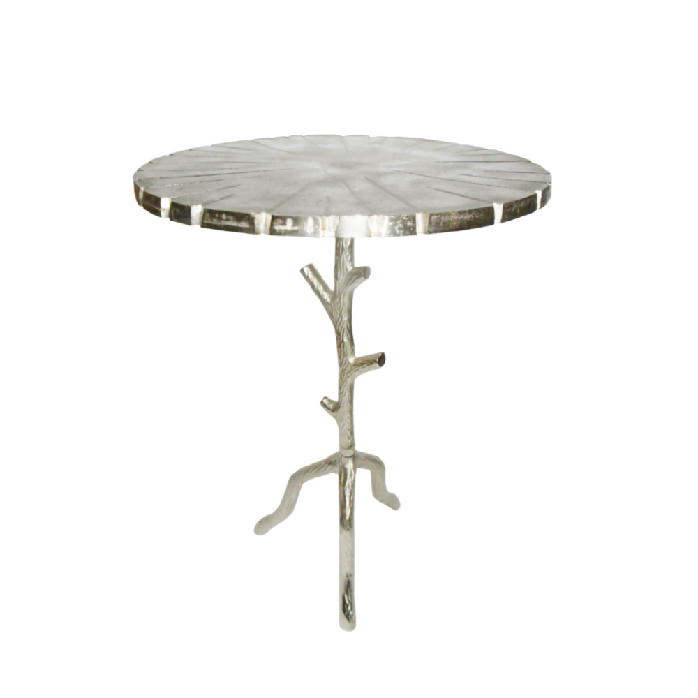 Liberta BIZARRE SIDE TABLE ΑΣΗΜΙ 45x45xH64cm 45x45xH64cm 04-0542 Liberta BIZARRE SIDE TABLE ΑΣΗΜΙ 45x45xH64cm 45x45xH64cm 04-0542